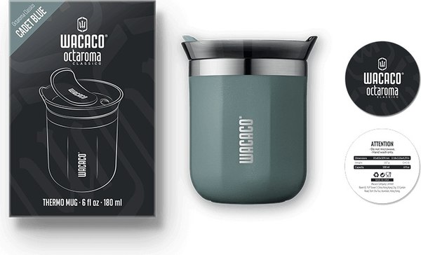 Термокружка Wacaco Octaroma / WCCOCTB18 (синий)