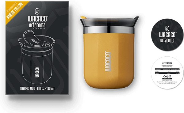 Термокружка Wacaco Octaroma / WCCOCTY18 (желтый)