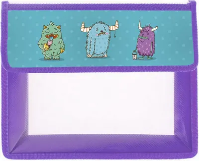 

Папка для тетрадей, Монстрики / ППЛ50236