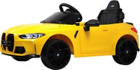 Детский автомобиль RiverToys BMW M4 / A004AA (желтый) - 