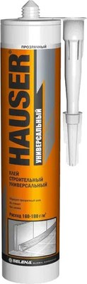 Клей Hauser Строительный Универсальный / 85177 (285г, прозрачный) - 
