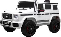 Детский автомобиль RiverToys Mercedes-Benz G63 / K999KK (белый) - 