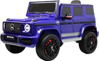 Детский автомобиль RiverToys Mercedes-Benz G63 / K999KK (синий глянец) - 