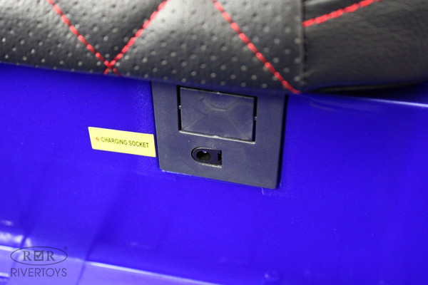 Изображение товара Детский автомобиль RiverToys Mercedes-Benz G63 / K999KK (синий глянец)