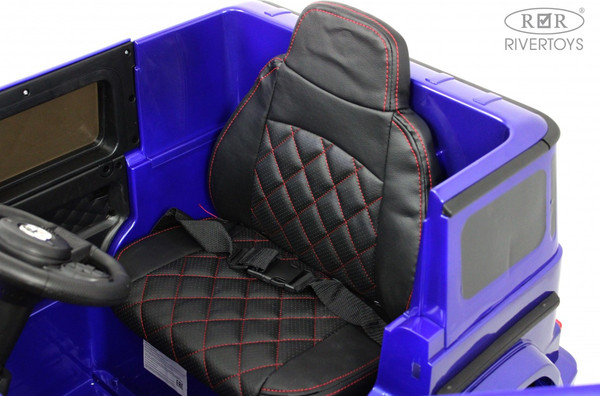 Изображение товара Детский автомобиль RiverToys Mercedes-Benz G63 / K999KK (синий глянец)