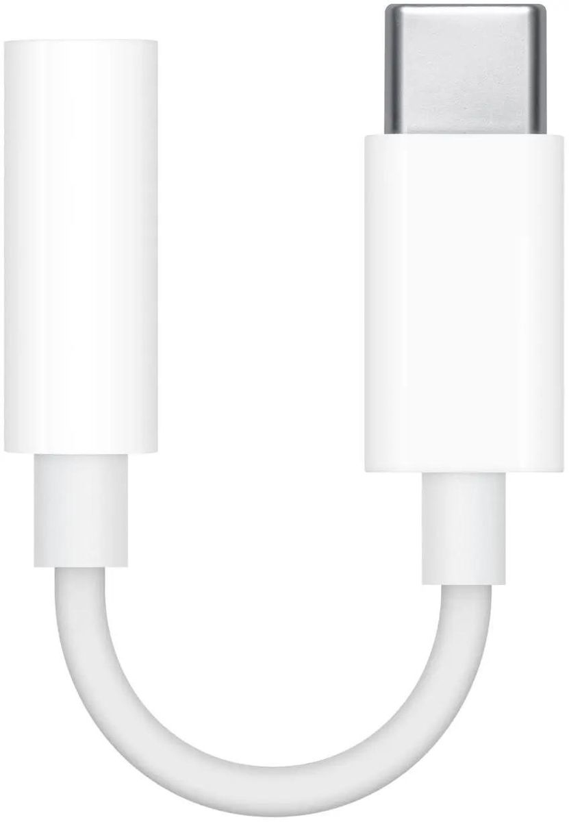 Кабель/переходник Apple USB-C to 3.5 mm Headphone Jack MU7E2FE/A A2049