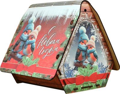 

Коробка подарочная, С Новым годом! / МБ18-261