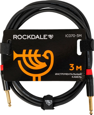 Кабель гитарный Rockdale IC070-3M (3м) - 