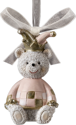 

Елочная игрушка, Decor. Королевский мишка / 62310