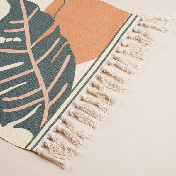 Коврик Sima-Land Home Cotton 60x90 / 9679497 (молочный)