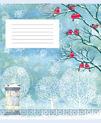 Тетрадь Listoff Зимний пейзаж / ТЛ248900 -