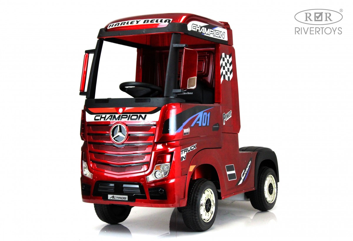 Детский автомобиль RiverToys Mercedes-Benz Actros 4WD / HL358