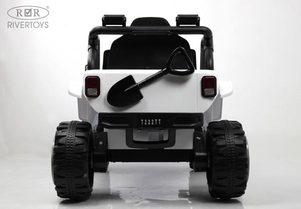 Изображение товара Детский автомобиль RiverToys T222TT 4WD (белый)
