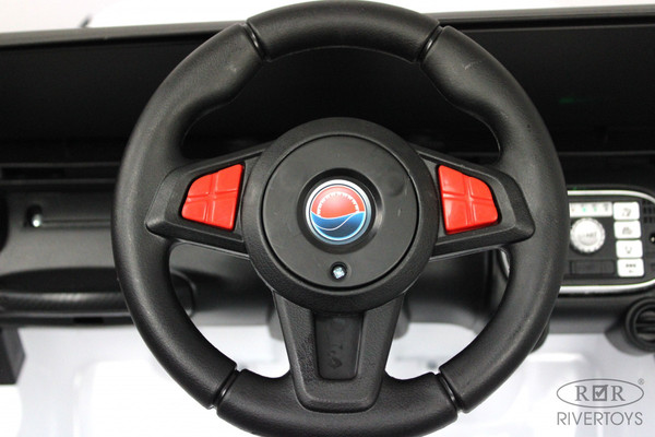 Изображение товара Детский автомобиль RiverToys T222TT 4WD (белый)