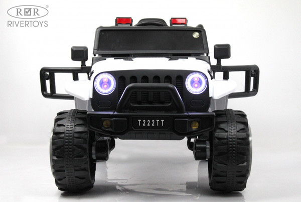 Изображение товара Детский автомобиль RiverToys T222TT 4WD (белый)