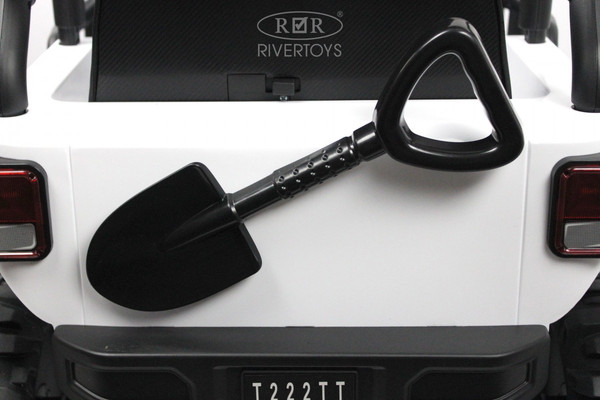 Изображение товара Детский автомобиль RiverToys T222TT 4WD (белый)