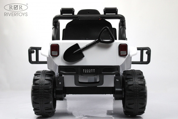Изображение товара Детский автомобиль RiverToys T222TT 4WD (белый)
