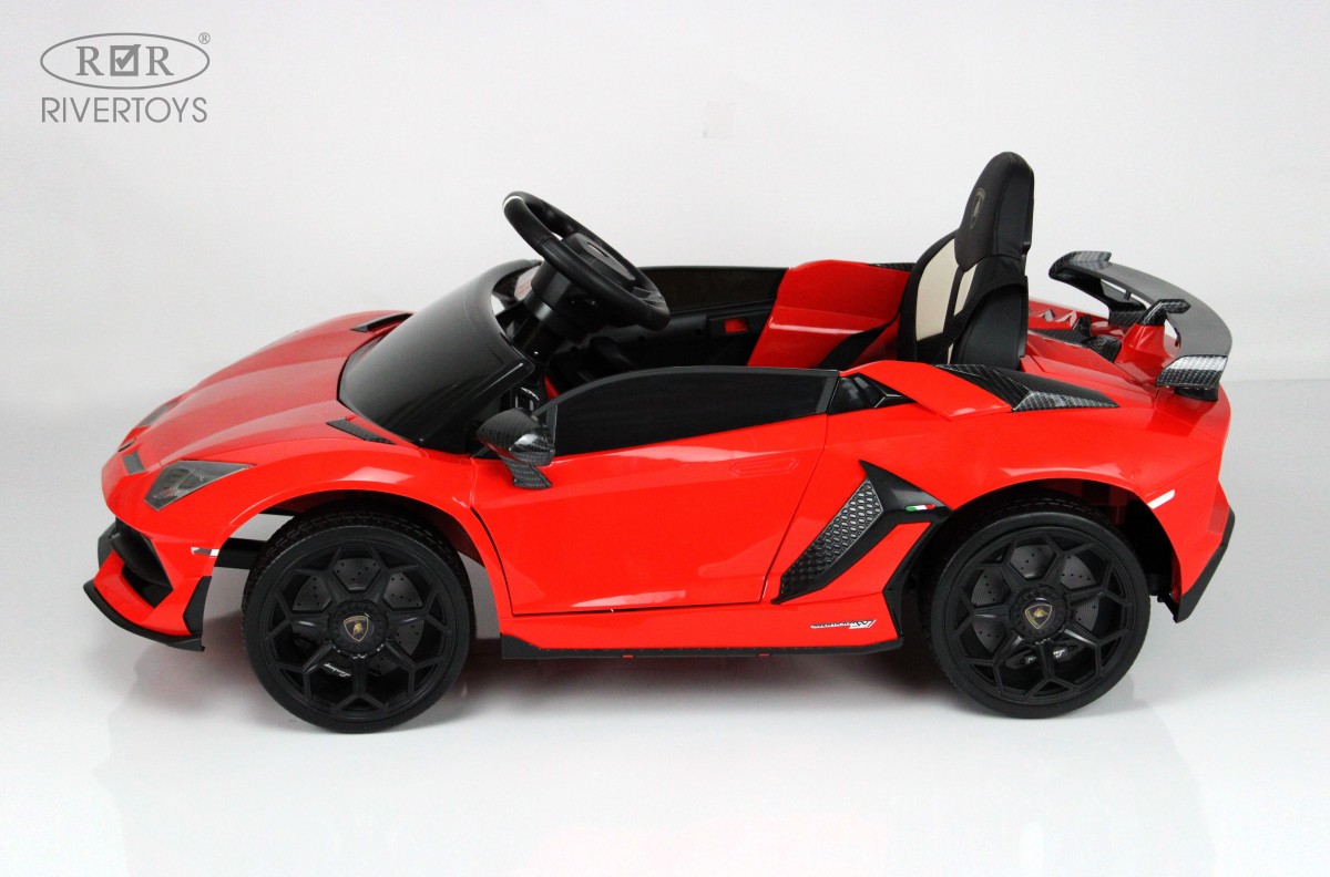 Детский автомобиль RiverToys Lamborghini Aventador SVJ / A333MP