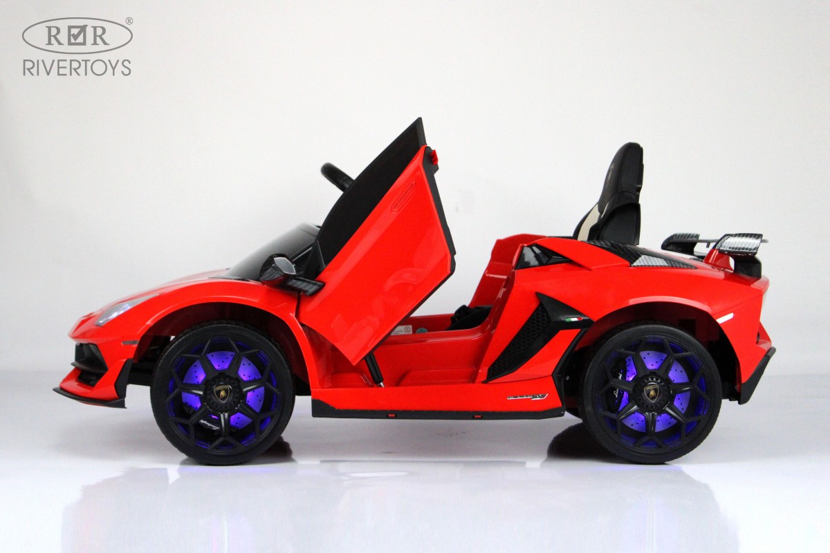 Детский автомобиль RiverToys Lamborghini Aventador SVJ / A333MP