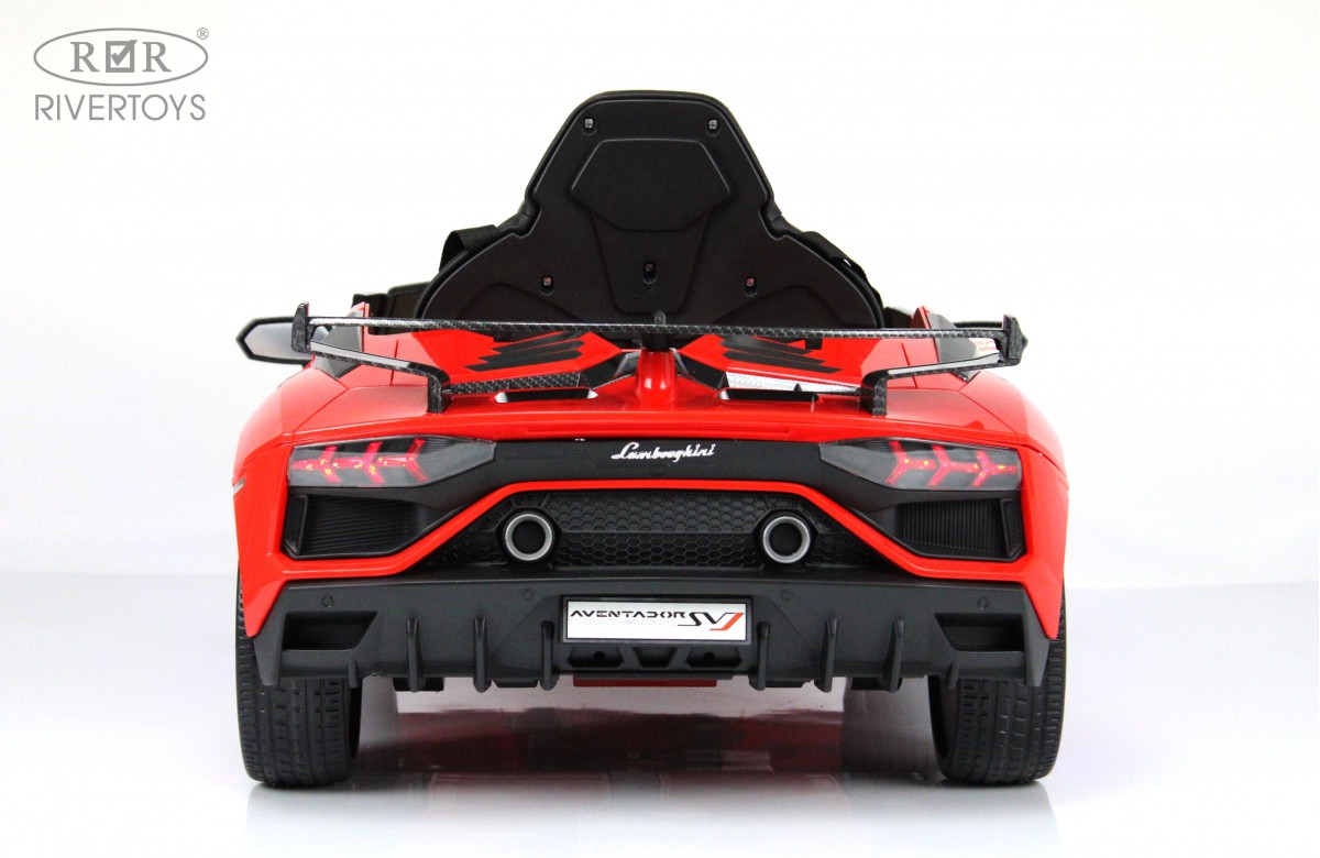 Детский автомобиль RiverToys Lamborghini Aventador SVJ / A333MP