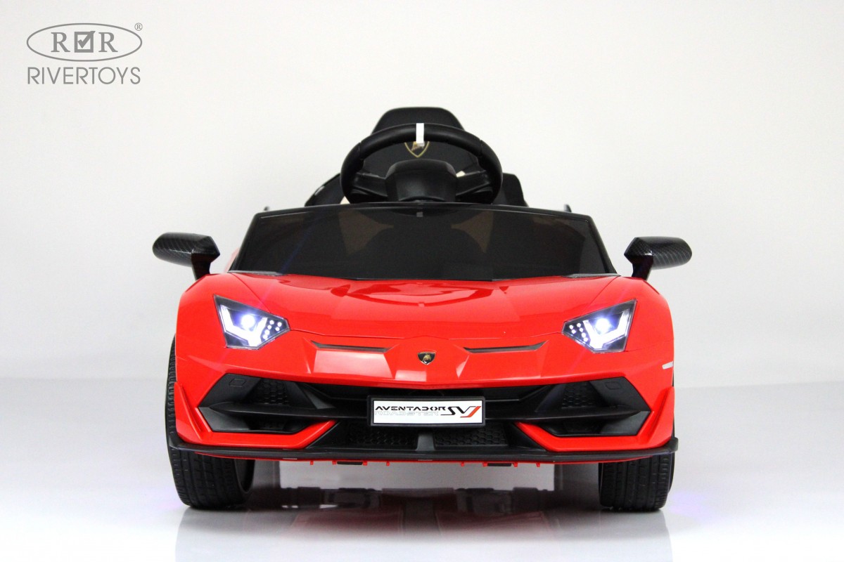 Детский автомобиль RiverToys Lamborghini Aventador SVJ / A333MP