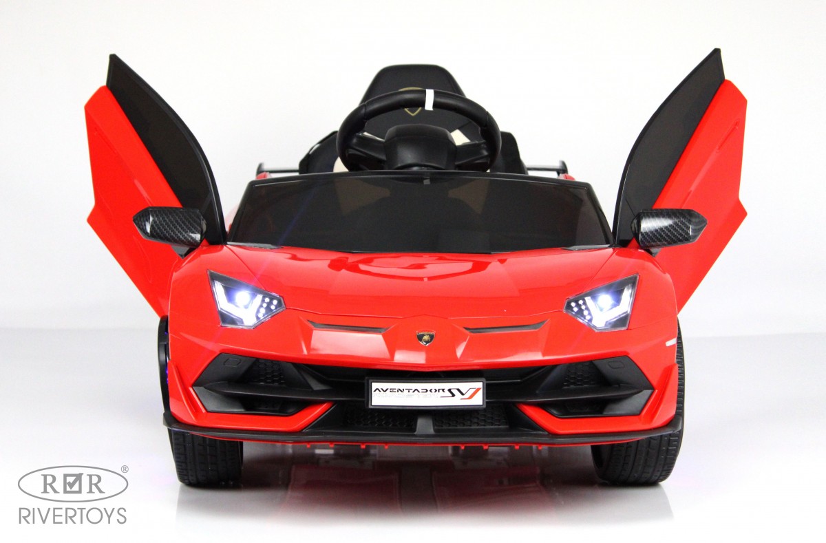 Детский автомобиль RiverToys Lamborghini Aventador SVJ / A333MP