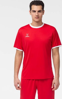 Футболка игровая футбольная Jogel Camp Origin Jersey / JFT-1020 (XXL, красный/белый)