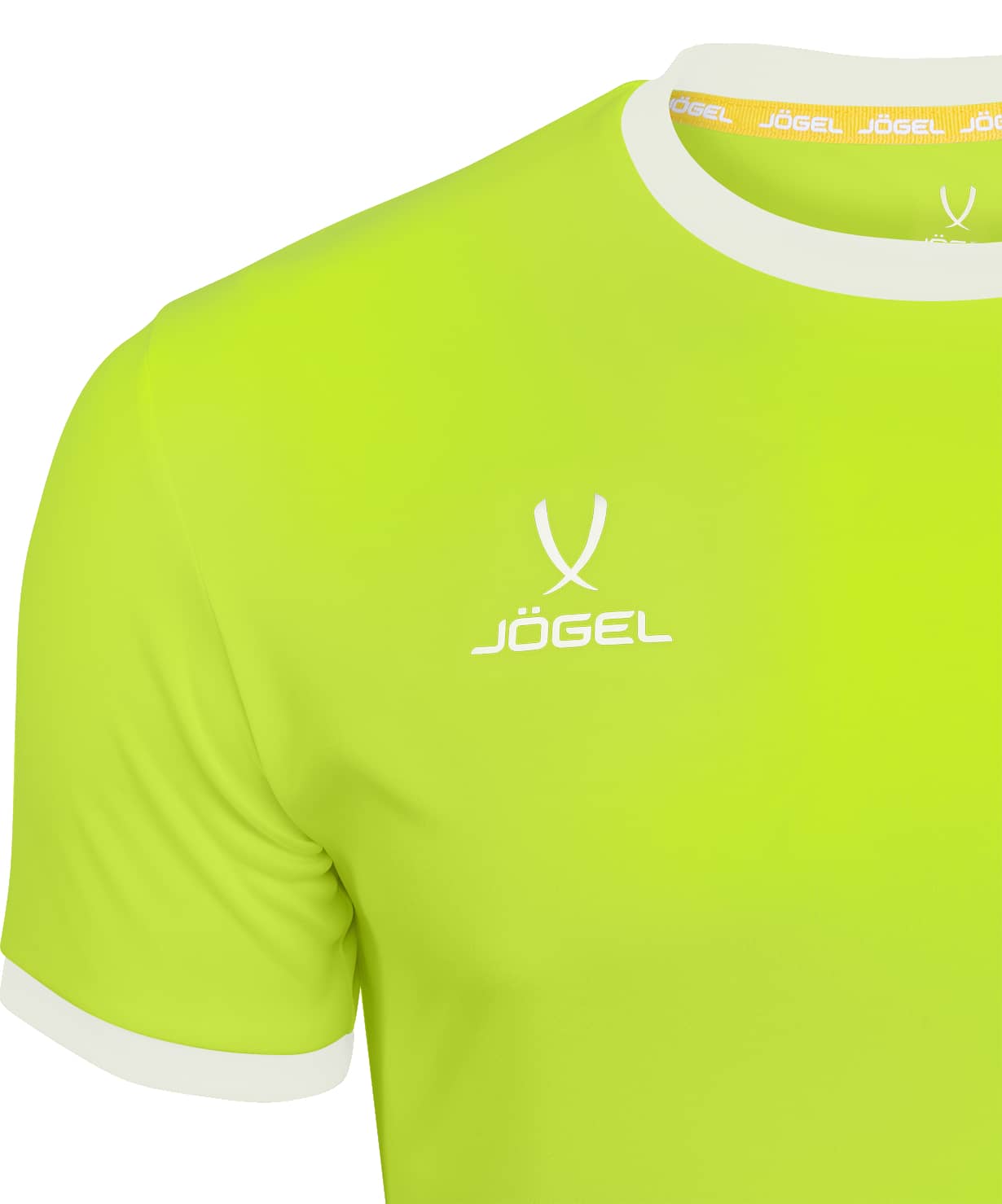 Футболка игровая футбольная Jogel Camp Origin Jersey / JFT-1020 (XXL, желтый неон) — фото 3