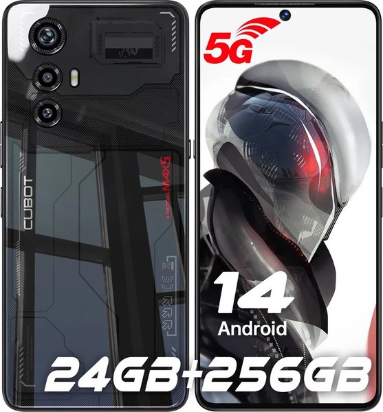 Смартфон Cubot Max 5 (черный)