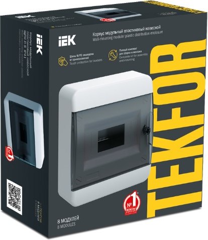 Бокс пластиковый IEK TF5-KP12-N-08-41-K01-K03