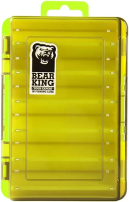 Коробка рыболовная Bearking H01-F (лимонная) - 