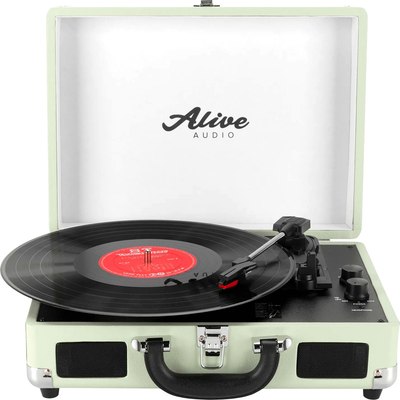 Проигрыватель виниловых пластинок Alive Audio Glam Mist c Bluetooth / GLM-01-MS - 