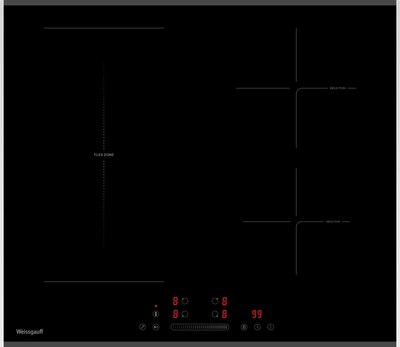 Индукционная варочная панель Weissgauff HI643BFZG