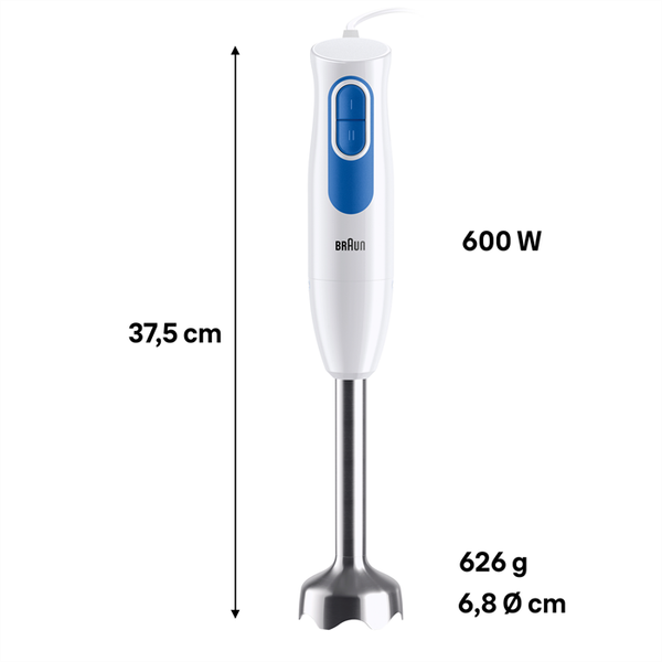 Изображение товара Блендер погружной Braun MQ20.001MWH / 0X22111490