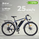 Электровелосипед MyWay Rock 350 27.5 (19, синий) -