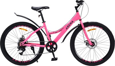 Велосипед Arena Breeze 26 2025 (15, розовый, разобранный, в коробке) - 