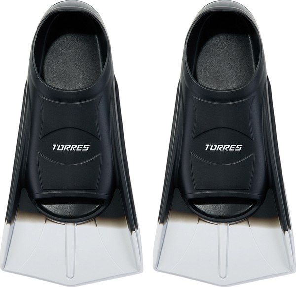 Ласты Torres F01 / SWF012401BK (XXS, черный/серый)