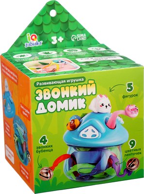 Развивающий игровой набор Zabiaka IQ Звонкий домик / 10348985