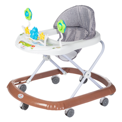 Ходунки Babyhit Jolly Ride / BW110 (коричневый/серый) - 