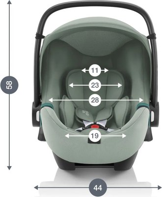 Автокресло Britax Romer Baby Safe 3 I-Size (Dusty Rose)