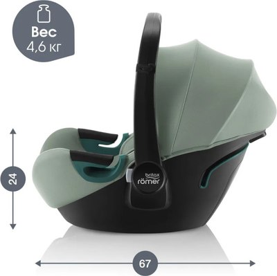 Автокресло Britax Romer Baby Safe 3 I-Size (Dusty Rose)