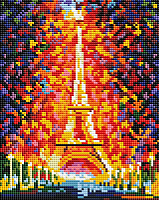 Набор алмазной вышивки БЕЛОСНЕЖКА Париж. Огни Эйфелевой башни / 002-ST-PS - 
