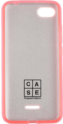 Чехол-накладка Case Brilliant Paper для Redmi 6A (розовый)