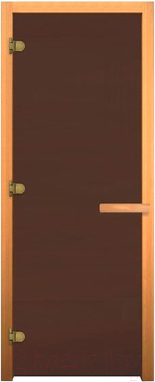 Стеклянная дверь для бани/сауны Везувий 190x70 CR