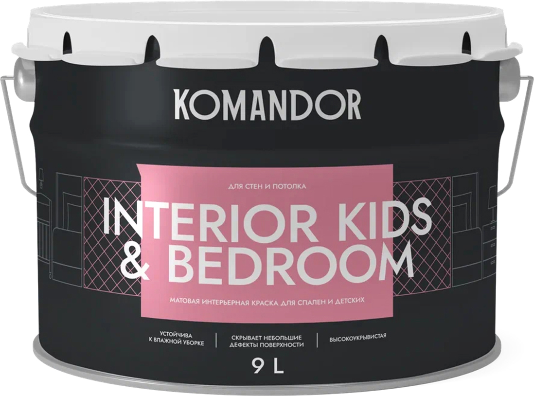 Краска KOMANDOR Interior Kids&Bedroom База А