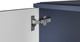Миниатюра изображения товара Шкаф Bravo Мебель Джали ШР-4 (ночное небо/лак темный лазурный)