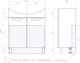 Миниатюра изображения товара Тумба для ванной Vigo Callao 700-2-0