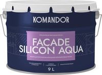 Краска Командор Facade Silcon Aqua База А (9л) - 