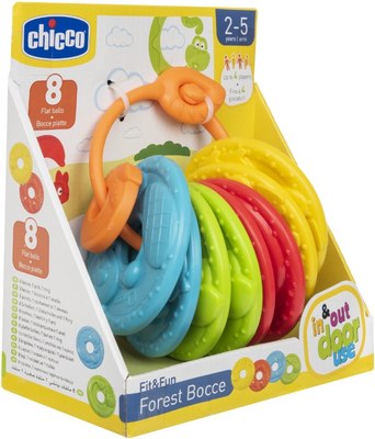 Развивающий игровой набор Chicco Летающие тарелки Бочче / 00011009000000