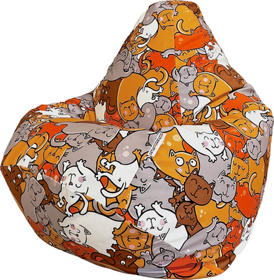 

Бескаркасное кресло, Груша Макси XXL Г2.5-216